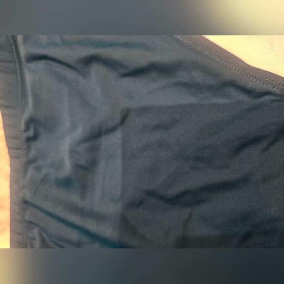 NWT! TEMPT ME womens 2 piece TEAL high waist athletic bikini set size MEDIUM - Picture 4 of 9